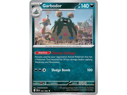 Pokémon Garbodor (CRI 057)