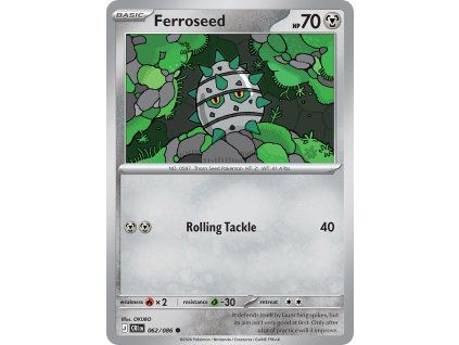 Pokémon Ferroseed (CRI 062)