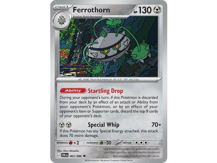 Pokémon Ferrothorn (CRI 063)
