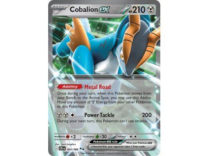 Pokémon Cobalion ex (CRI 064)