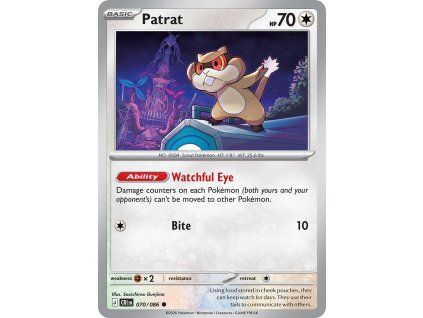 Pokémon Patrat (CRI 070)