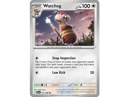 Pokémon Watchog (CRI 071)