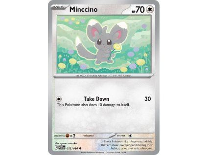 Pokémon Minccino (CRI 072)