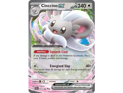 Pokémon Cinccino ex (CRI 073)