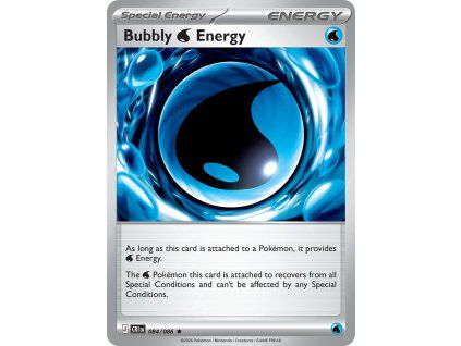 Pokémon Bubbly Water Energy (CRI 084)