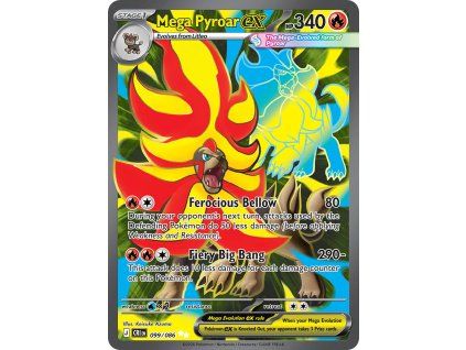 Pokémon Mega Pyroar ex (CRI 099)