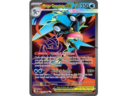 Pokémon Mega Greninja ex (CRI 100)