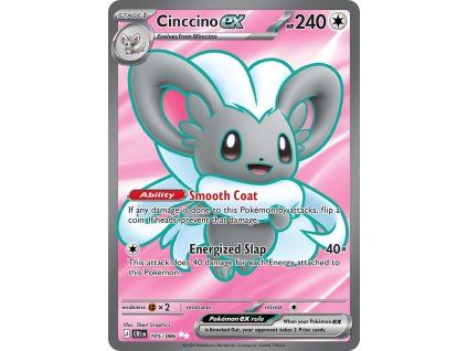 Pokémon Cinccino ex (CRI 105)