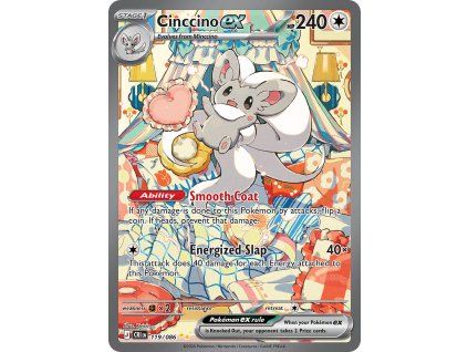 Pokémon Cinccino ex (CRI 119)