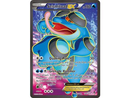 Pokémon Seismitoad EX (FFI 106)