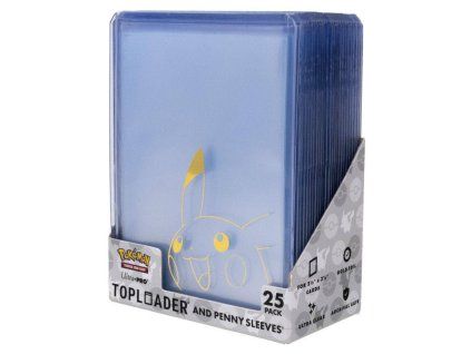 UltraPro Pikachu and Penny Sleeves Combo Toploader (25 kusů)