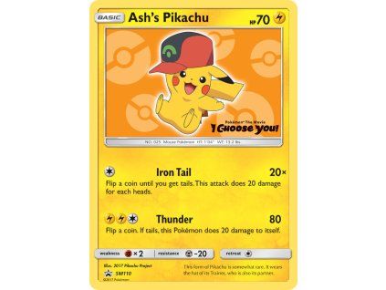 Pokémon Ash's Pikachu (SM 110)