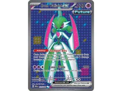 Pokémon Paradox Rift Iron Valiant ex 225