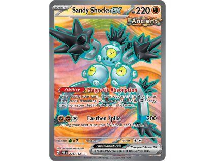 Pokémon Sandy Shocks ex (PAR 228, NM)