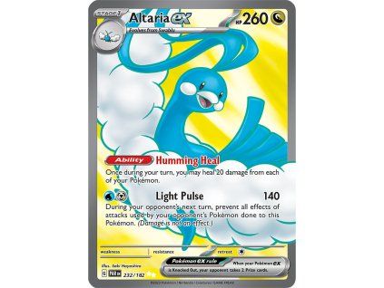 Pokémon Altaria ex (PAR 232, NM)