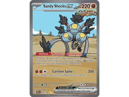 Pokémon Sandy Shocks ex (PAR 250, NM)