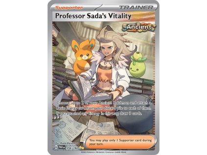 Pokémon Professor Sada’s Vitality (PAR 256, NM)