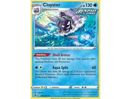 Pokémon Cloyster (FST 051)