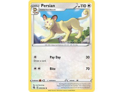 Pokémon Persian (FST 200)