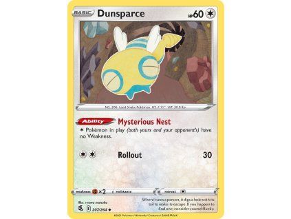 Pokémon Dunsparce (FST 207)