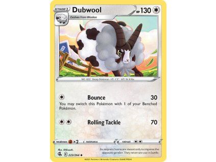 Pokémon Dubwool (FST 223)