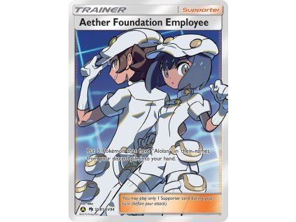 Pokémon Aether Foundation Employee (HIF SV81)