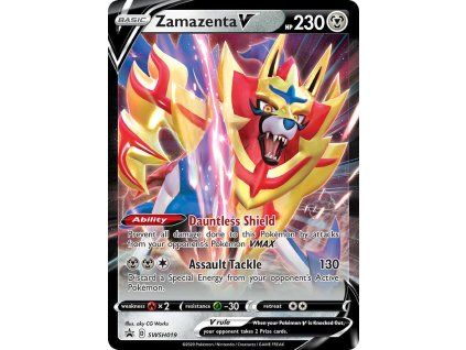Pokémon Zamazenta V (SWSH 019)