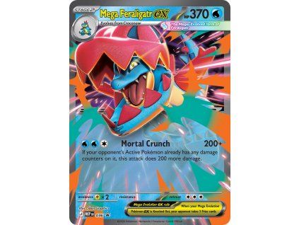 Pokémon Mega Feraligatr ex (MEP 036)