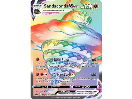 Pokémon Sandaconda VMAX (CRE 206)