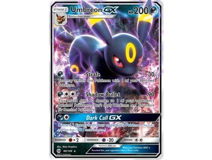 Pokémon Umbreon GX (SUM 080)