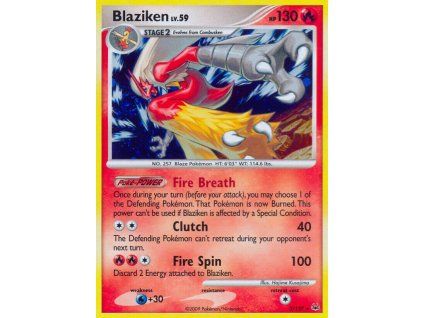 Pokémon Blaziken Lv.59 (PL 3)