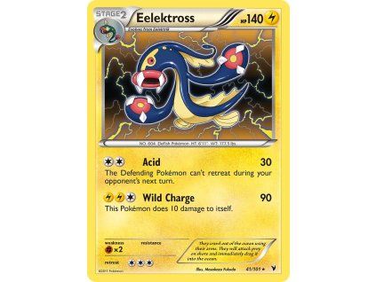 Pokémon Eelektross (NVI 41)