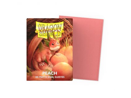 krabicka dragon shield standard matte dual peach