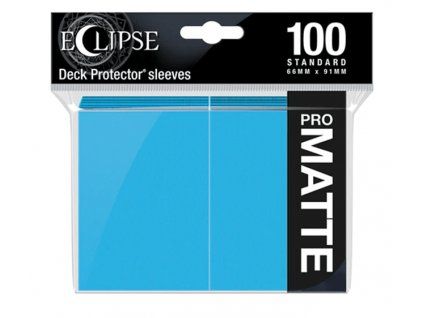 UltraPRO Eclipse Matte Standard Sleeves: Sky Blue (100 obalů)