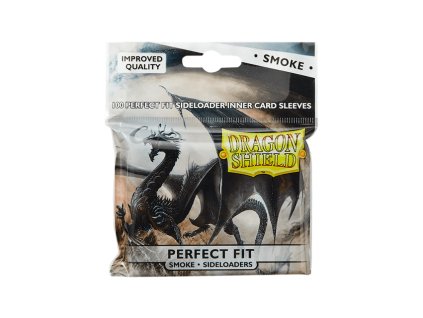 obaly na karty dragon shield sideloading perfect fit 100 smoke