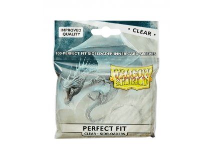 Dragon Shield Standard Perfect fit Sideloading Sleeves - Clear (100 obalů)