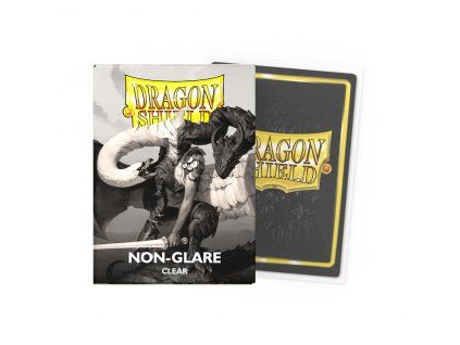 Dragon Shield Standard Matte Non-Glare Sleeves - Clear (100 obalů)
