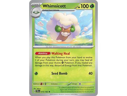 Pokémon Whimsicott (TEF 015, NM)