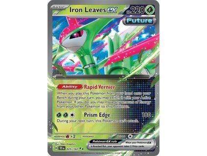 Pokémon Iron Leaves ex (TEF 025, NM)