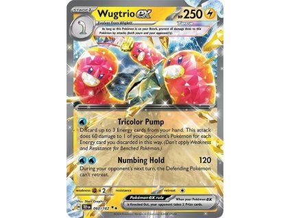 Pokémon Wugtrio ex (TEF 060, NM)