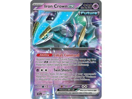 Pokémon Iron Crown ex (TEF 081, NM)