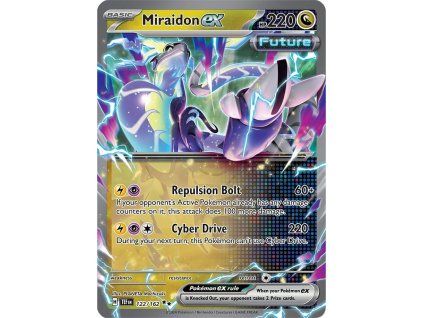 Pokémon Miraidon ex (TEF 122, NM)