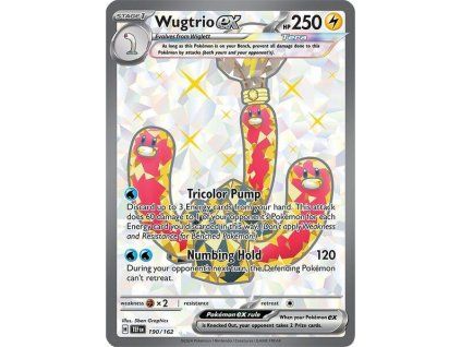 Pokémon Wugtrio ex (TEF 190, NM)