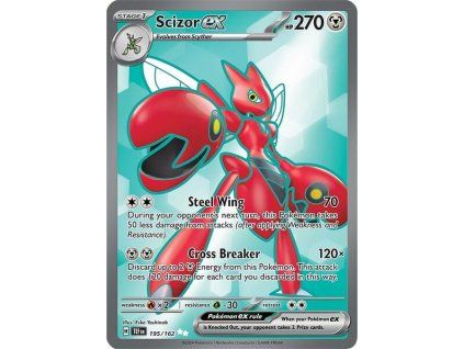 Pokémon Scizor ex (TEF 195, NM)