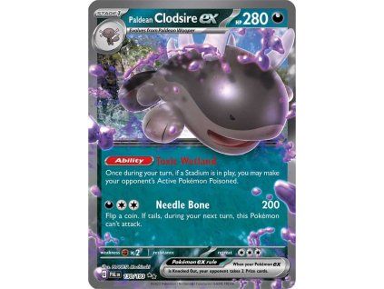 Pokémon Paldean Clodsire ex (PAF 059, NM)