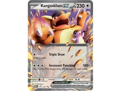 Pokemon 151 Kangaskhanex 115