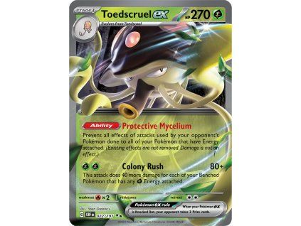 Pokémon Toedscruel ex (PAF 005)