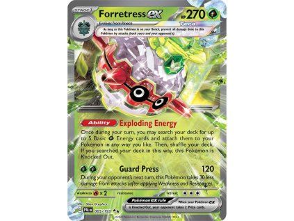 Pokémon Forretress ex (PAF 002)
