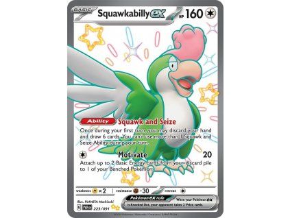 Pokémon Squawkabilly ex (PAF 223, NM)