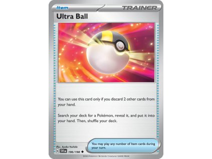 Pokemon Paldean Fates UltraBall 091